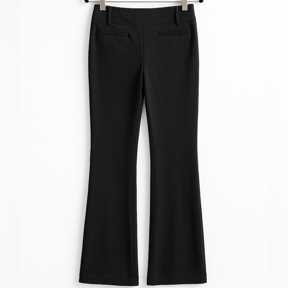 Women’s Black Dress Pants Slacks Career Office Workwear Trousers Size XL